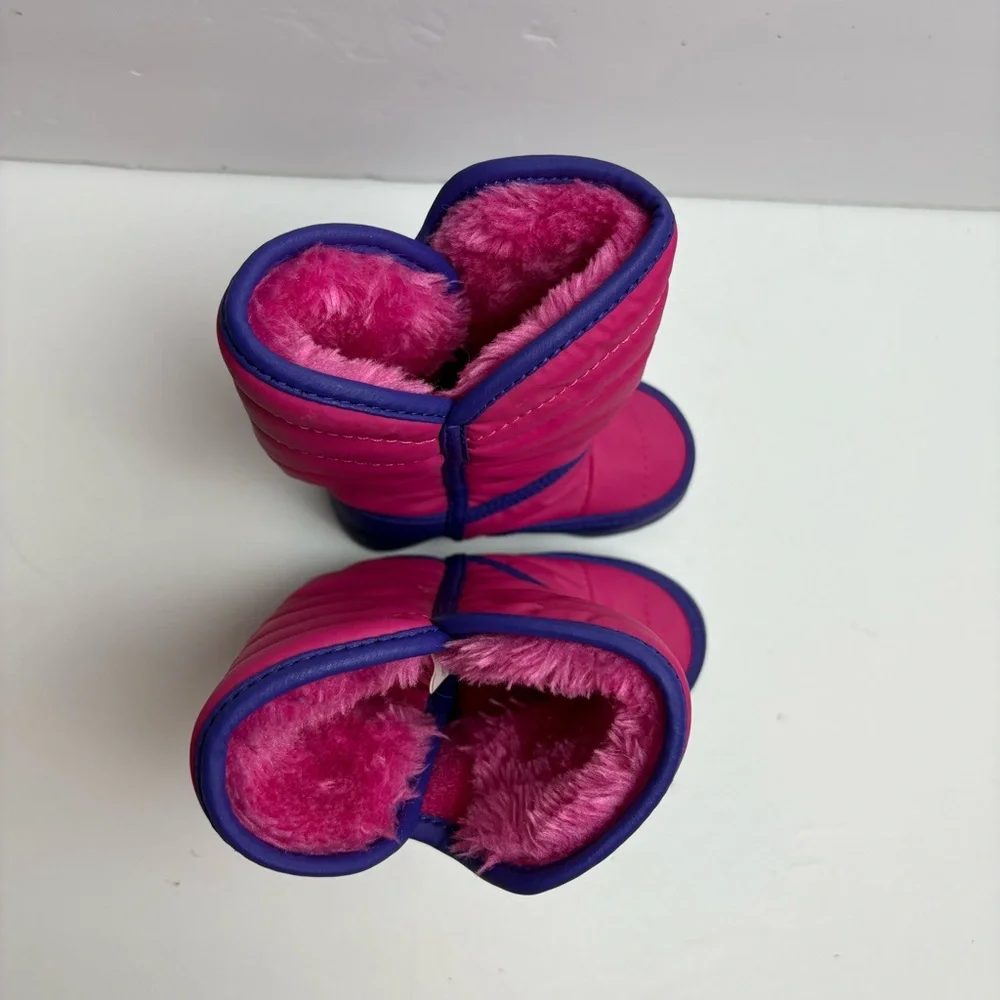 Rugged Outback Snow Boots Pink Purple Girls size 5